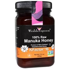 Wedderspoon Manuka-honung KFactor16 500 g/Manuka-hunaja